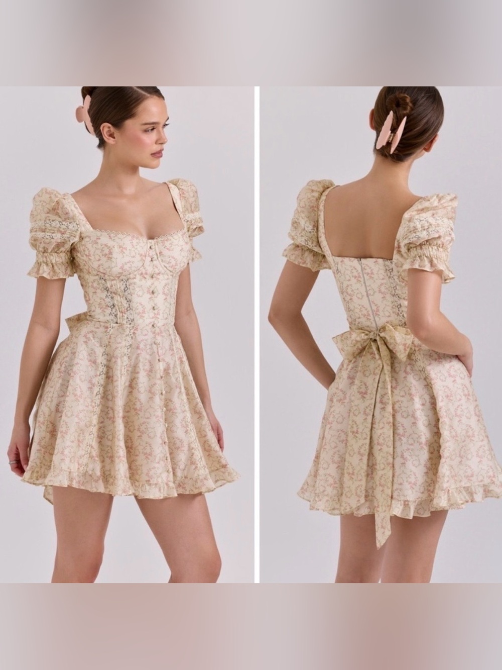 House of CB Melita Corset Cocktail Minidress Regular Cup NWOT